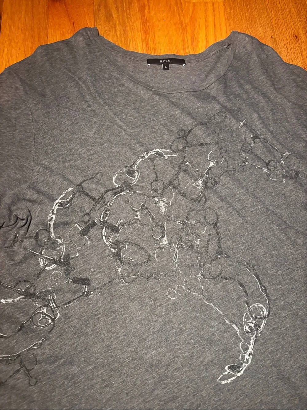 Gucci Horsechain Graphic Tshirt